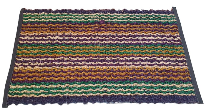 Kokosmatte Streifen 60 x 40 cm